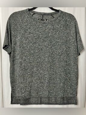 rag & bone Jean Heather Gray Boxy Short Sleeve Oversized Tee Size XS